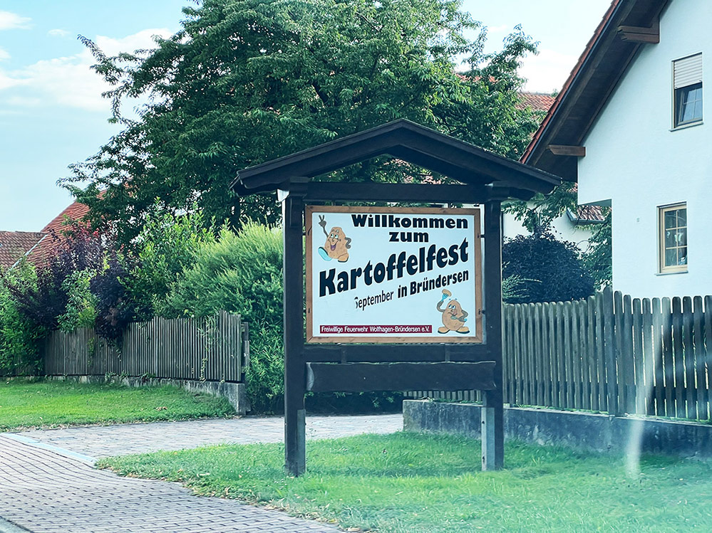 Kartoffelfest Bründersen