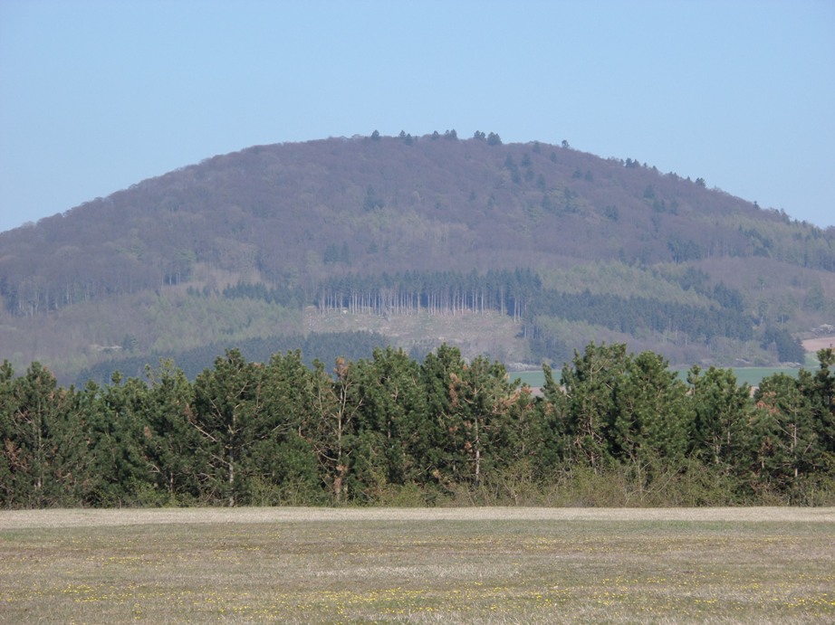 Blick vom Graner Berg zum Isthaer Berg